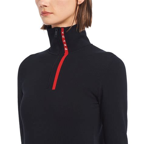 prada turtleneck nylon